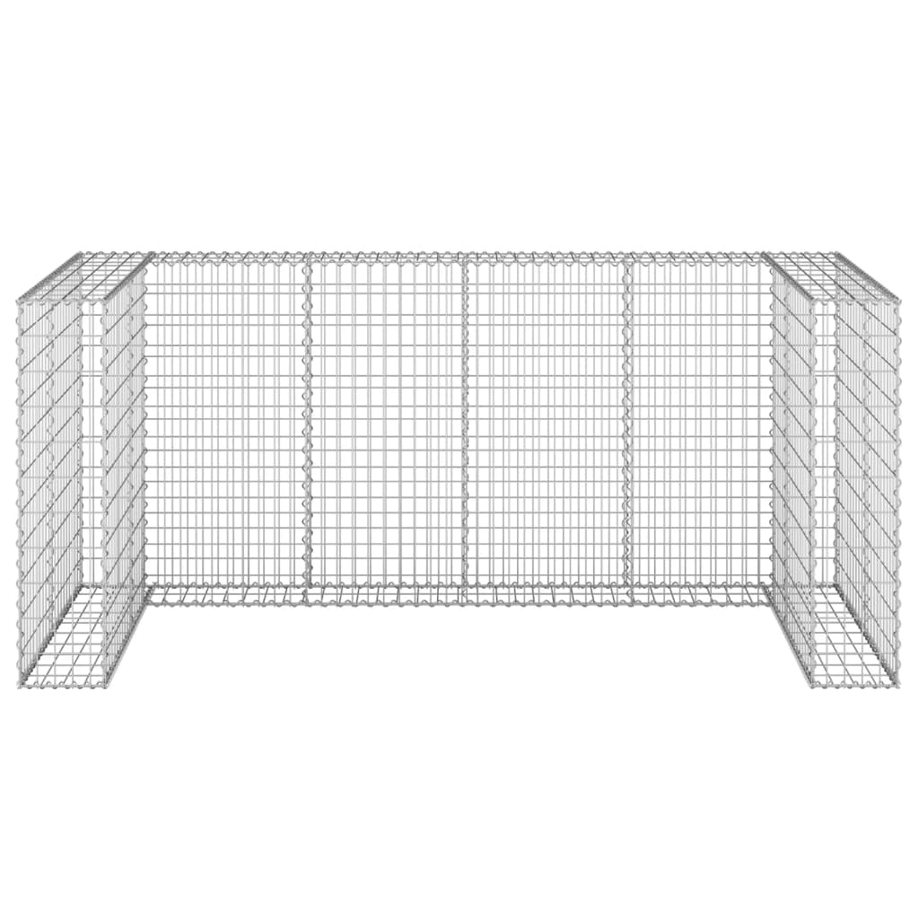 Vidaxl shananskorf fir Container 254x100x110 cm Galavaniséiert Stol