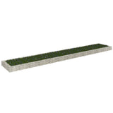 Vidaxl Gabion -Pflanzer erhöhte 600x100x20 cm verzinkter Stahl