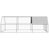 Vidaxl Chicken Coop 3x6x2 m verzinkter Stahl