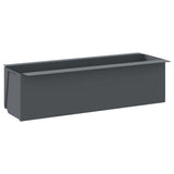 Vidaxl Blütenboxen für Europaletten 12 ST 36x13,5x9.5 cm pp grau