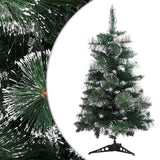 Vidaxl Kunstkerstboom mit Standard 60 cm PVC Grün und Weiß