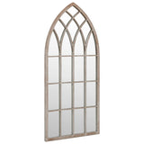 Vidaxl Garden Mirror 70 x 30 cm Eisensand -gelöscht