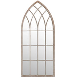 Vidaxl Garden Mirror 70 x 30 cm Eisensand -gelöscht
