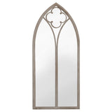 Vidaxl Garden Mirror 100x45 cm Eisensand -gelöscht