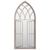 Vidaxl Garden Mirror 100x45 cm Eisensand -gelöscht