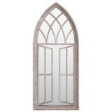 Vidaxl Garden Mirror 70 x 30 cm Eisensand -gelöscht