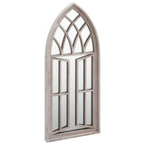 Vidaxl Garden Mirror 70 x 30 cm Eisensand -gelöscht