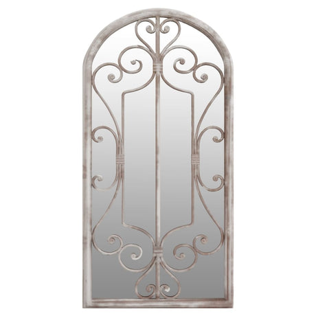 Vidaxl Garden Mirror 70 x 30 cm Eisensand -gelöscht