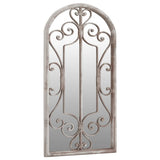 Vidaxl Garden Mirror 70 x 30 cm Eisensand -gelöscht