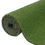 Vidaxl kënschtlech Gras 1x5 m 20 mm Gréng