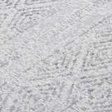 Tapis Vidaxl 120x180 cm Gris clair en coton