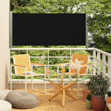 Vidaxl Garden Bildschirm ausziehbar 140 x 300 cm Schwarz