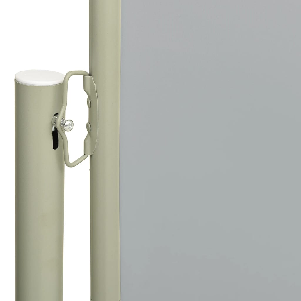 VidaXL Garden screen Extendable 140x300 cm Gray