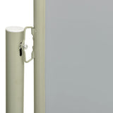 VidaXL Garden screen Extendable 140x300 cm Gray