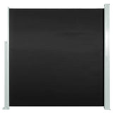 Vidaxl Garden Bildschirm ausziehbar 140 x 300 cm Schwarz