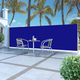 Vidaxl Garden Bildschirm Ausziehbar 160 x 500 cm blau