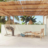 Vidaxl Garden Screen Excorable 117x600 cm Creme -Colored