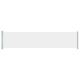Vidaxl Garden Screen Ausziehbar 140 x 600 cm Creme