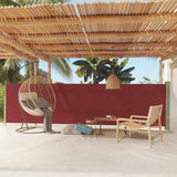 Vidaxl Garden Bildschirm ausziehbar 140 x 600 cm rot
