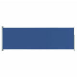 Vidaxl Garden Bildschirm ausziehbar 200x600 cm blau