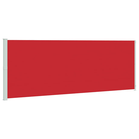 Vidaxl Garden Screen ausziehbar 220x600 cm rot