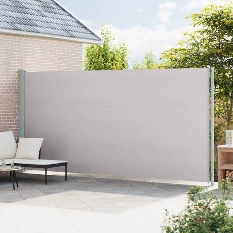Vidaxl Garden Screen ausziehbar 220x600 cm Grau