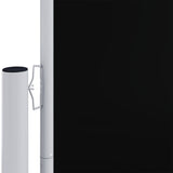 Pare-brise Vidaxl extensible 180x600 cm noir