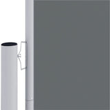 VIDAXL -Windschutzscheibe 180 x 600 cm Anthrazit -gelöscht