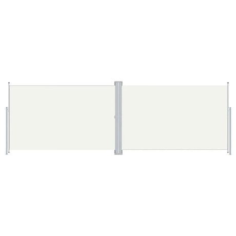 VIDAXL -Windschutzscheibe aus 200 x 600 cm cremefarben