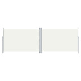 Vidaxl Windschutzscheibe ausziehbar 220x600 cm creme -gepflegt