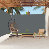 VIDAXL -Windschutzscheibe ausziell 220 x 600 cm Anthrazit -gelöscht