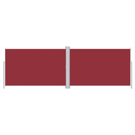 VIDAXL -Windschutzscheibe ausziehbar 220x600 cm rot