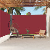 Vidaxl Parature estendibile 220x600 cm rosso