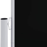 VIDAXL -Windschutzscheibe 160x1000 cm schwarz ausziehbar