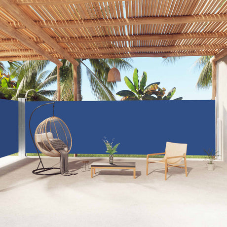 VIDAXL -Windschutzscheibe 180x1000 cm blau