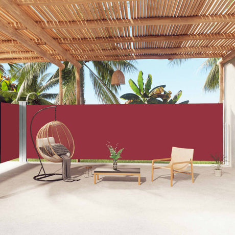VIDAXL -Windschutzscheibe 180x1000 cm rot