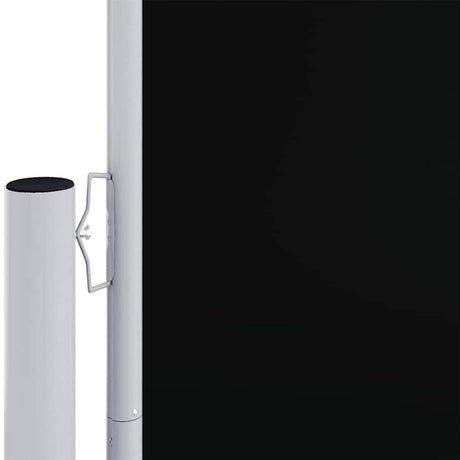 Vidaxl Windschutzscheibe ausziehbar 117x1200 cm Schwarz