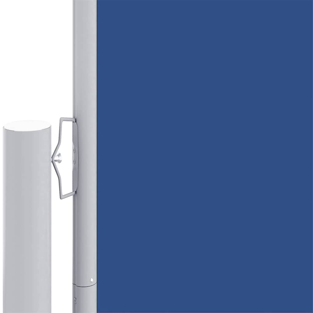 VidaXL Windshield Extendable 117x1200 cm blue