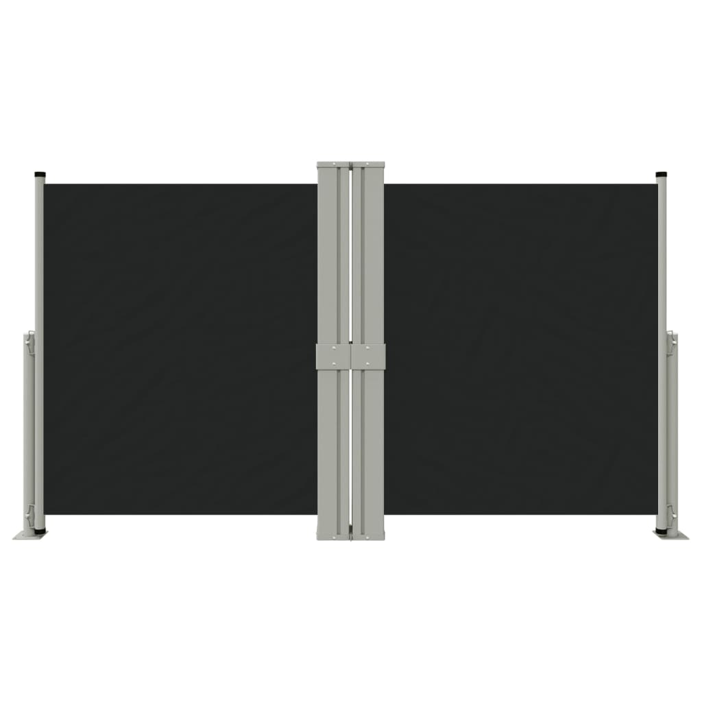 VIDAXL -Windschutzscheibe ausziell 140x1200 cm schwarz