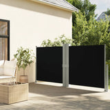 VIDAXL -Windschutzscheibe ausziell 140x1200 cm schwarz