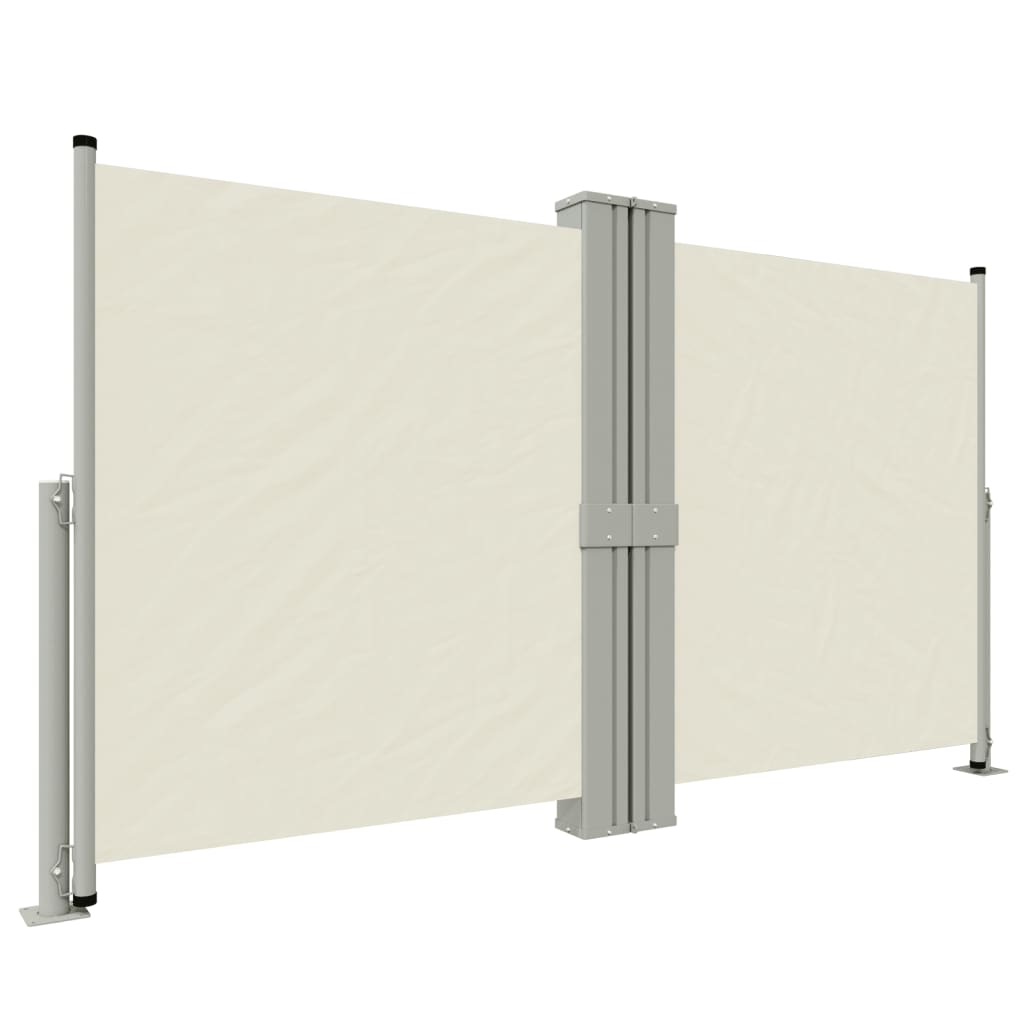 Vidaxl forrude udvides 140x1200 cm creme -farvet