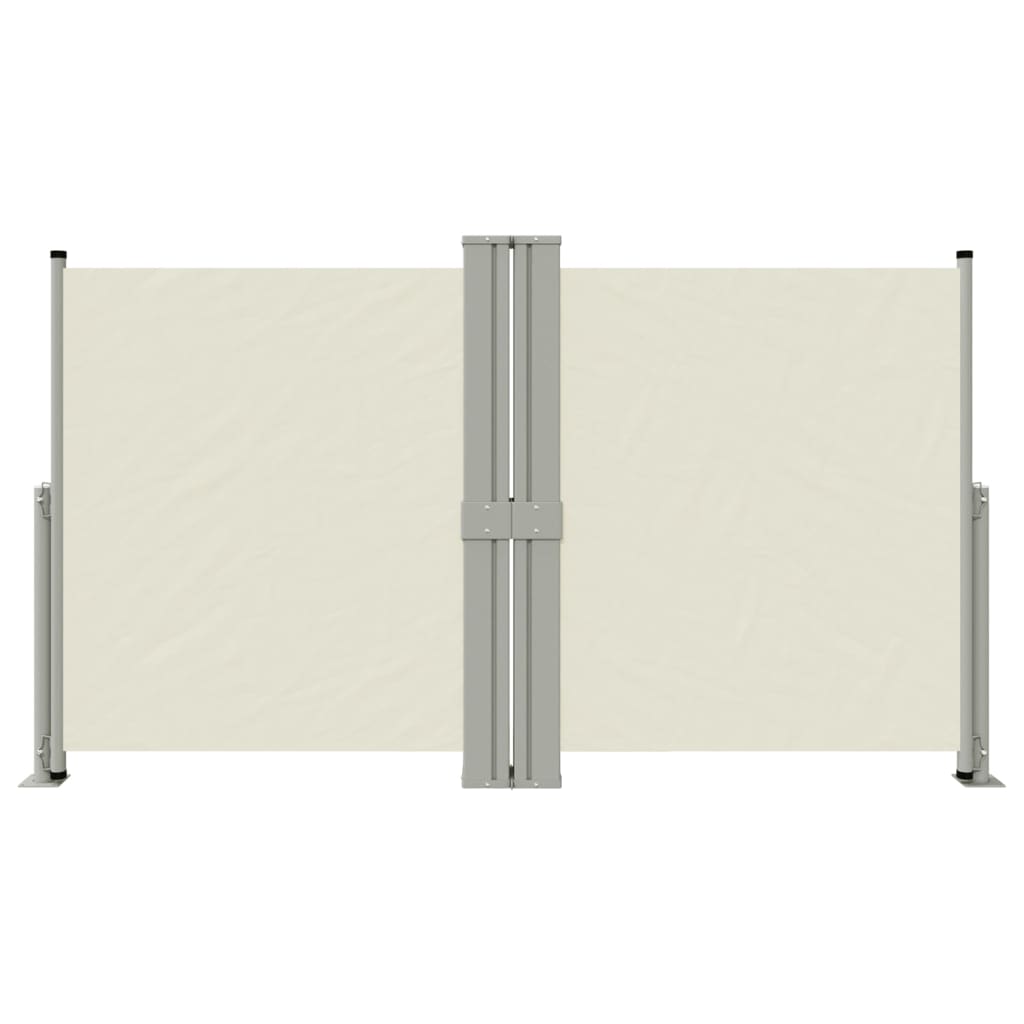 Vidaxl forrude udvides 140x1200 cm creme -farvet