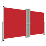 Parabrisas Vidaxl extensible 140x1200 cm rojo