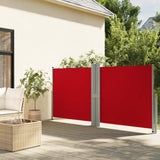 VIDAXL -Windschutzscheibe ausziell 140x1200 cm rot