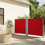 Parabrisas Vidaxl extensible 140x1200 cm rojo