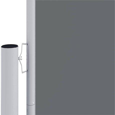 VIDAXL -Windschutzscheibe 160x1200 cm Anthrazit -gelöscht