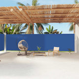 VIDAXL -Windschutzscheibe aus Erweiterbar 200x1200 cm blau
