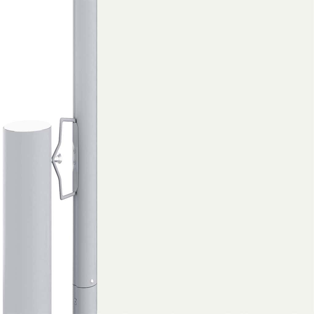 VIDAXL -Windschutzscheibe ausziehbar 220x1200 cm cremefarben