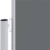 VIDAXL -Windschutzscheibe extendable 220x1200 cm Anthrazit -ausgelöst