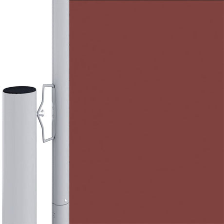 VIDAXL -Windschutzscheibe ausziehbar 220x1200 cm Braun